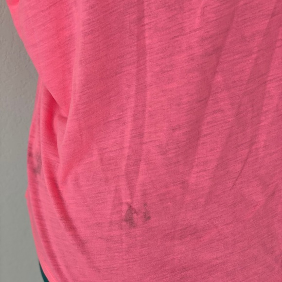 Neon pink Minnie mouse Disney blouse sz L - Picture 8 of 10